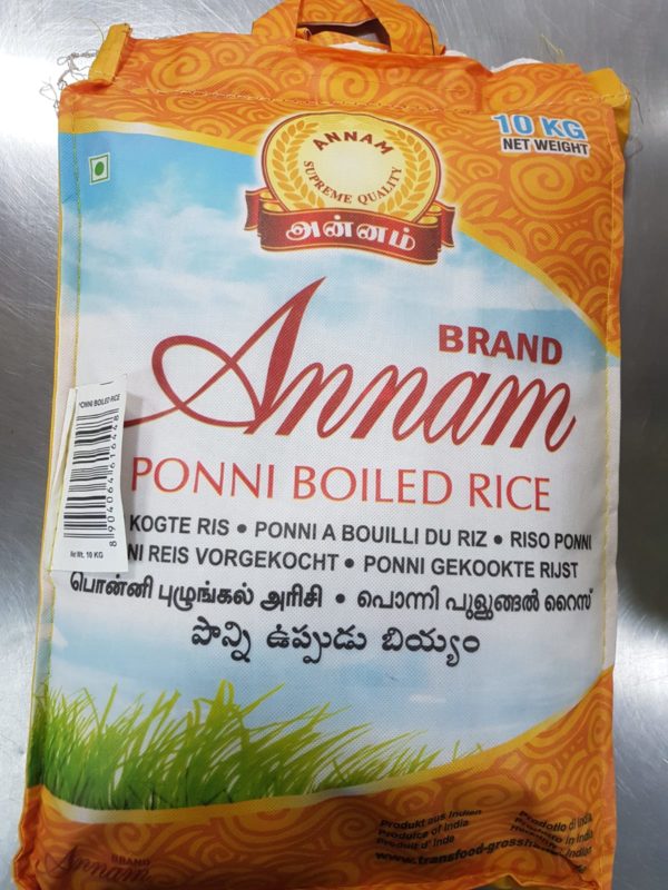 Annam Ponni Boiled Rice 10kg