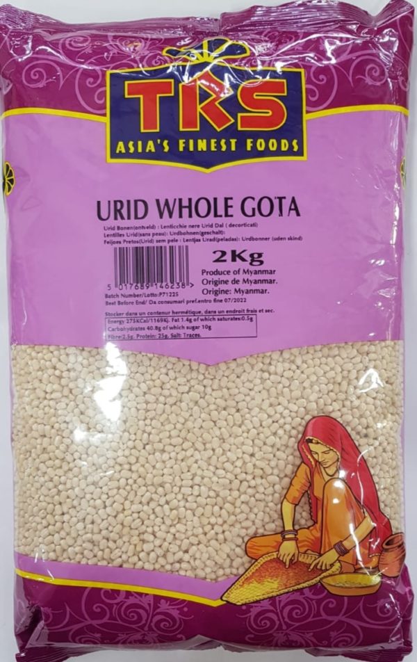 TRS Urid Whole Gota (2kg)