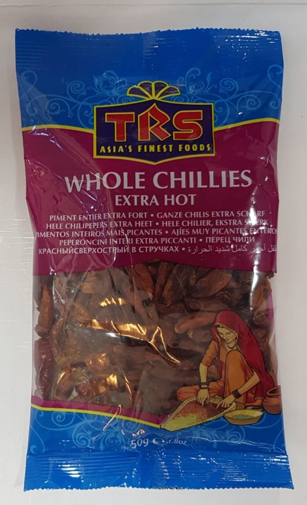 TRS Whole Chillies Extra Hot (50g)