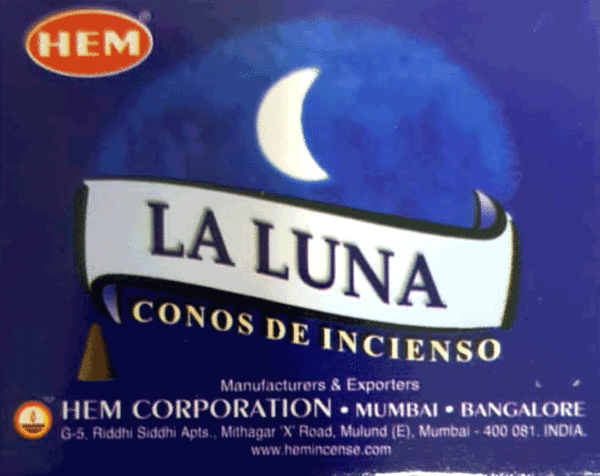 Dhoop Agarbati La Luna Cones