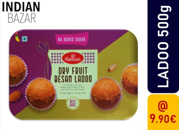 Haldiram Dry Fruit Besan Ladoo 500g