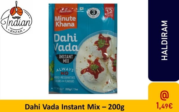 Haldiram Dahi Vada Instant Mix – 200g