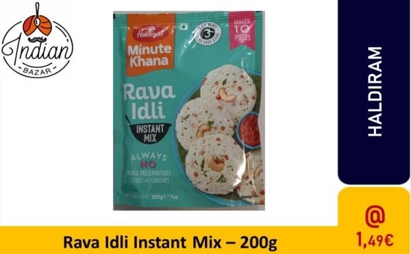 Haldiram Rava Idli Instant Mix – 200g