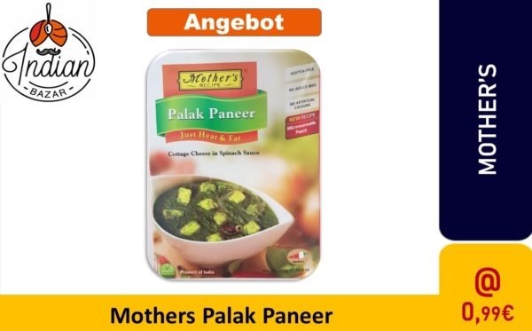Mothers Palak Paneer Masala