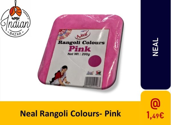 Neal Rangoli Colours- Pink