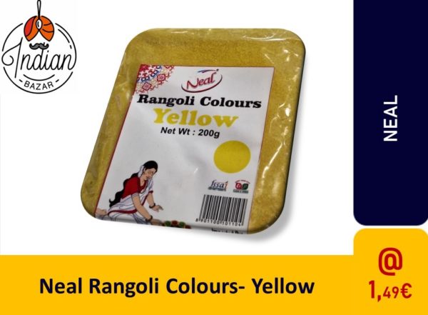 Neal Rangoli Colours- Yellow